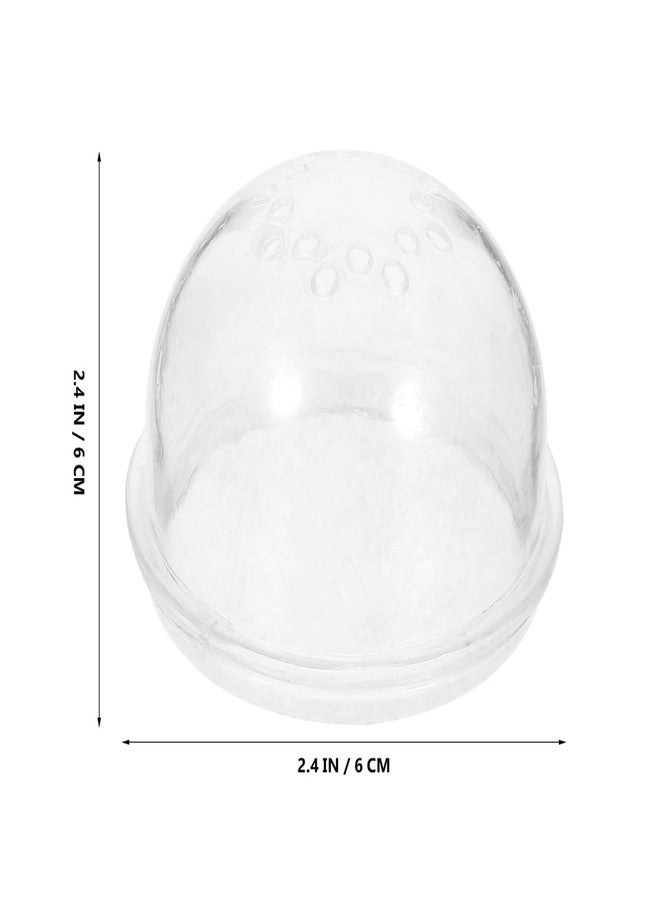 FONDOTIN Pet Tunnel Plugs 3-Pack Small Animal Cage External Interface Seal for Hamsters Gerbils Mice DIY Tube End Caps with Ventilation Hole - Image 2